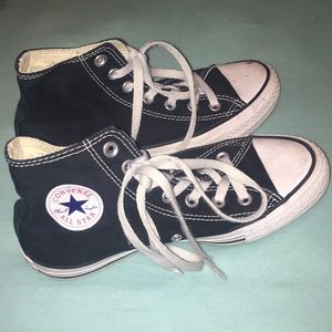 Black High Top Converse